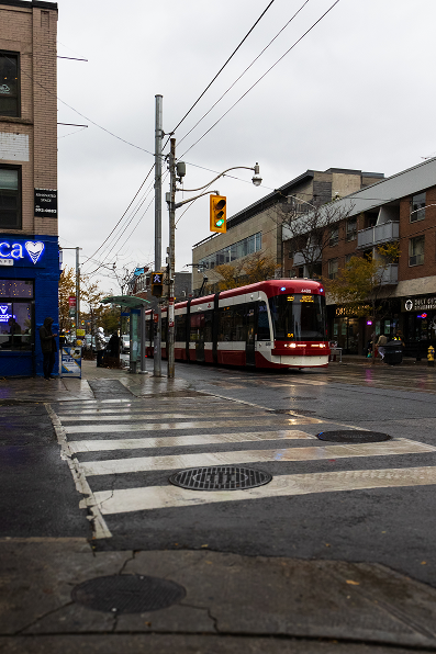 TTC Streetcar on Queen St W