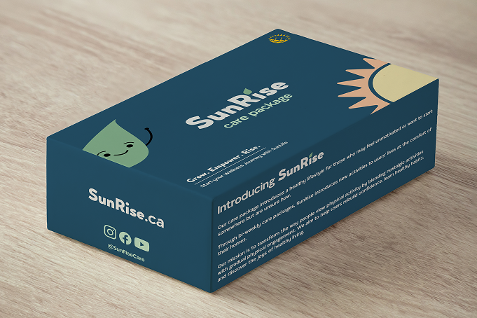 SunRise Care Box Mockup